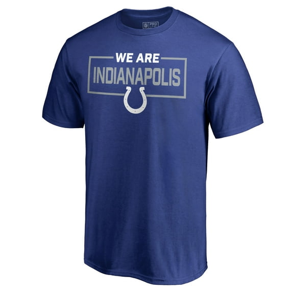 Men's Royal Indianapolis Colts We Are Icon T-Shirt