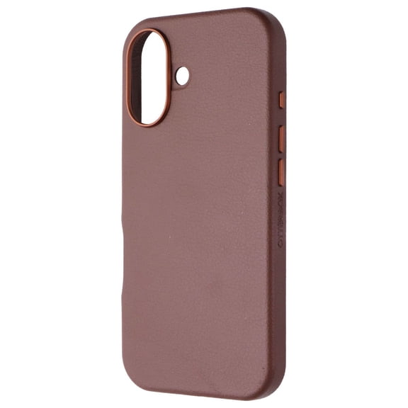Open Box OtterBox Symmetry Case for MagSafe for Apple iPhone 16 - Brown Cactus Leather