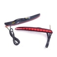 thumbnail image 2 of ZS For 2017-2020 Honda Civic Hatchback Type R Auto Sequential Reflector LED Brake Light Rear Bumper Fog Lamp 2Pcs, 2 of 7