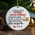 thumbnail image 3 of Ornament Kits 2025, Christmas Ornaments - Speech Language Pathologist Ornament, Speech Language Pathologist Christmas Ornaments 2025, Speech Language Pathologist Decor, Holiday Present Ideas, 3 of 3
