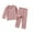 Pink, variant on Hjtefg Kids' Sleepwear Set - Cozy Long-Sleeve Top & Pants, Soft Toddler Pajama Outfit for Boys & Girls, Comfortable 2-Piece Home Clothes for Play & Relaxation,Color: Army Green Size: 2-3 Years