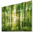 thumbnail image 1 of Design Art - Forêt avec Rayons de Soleil Panorama, 1 of 5