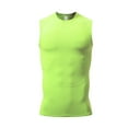 thumbnail image 3 of Mens Compression Tank Top Qiggri Men Tight Fitting Bodybuilding Run High Elasticity Drying Underlay Compress Top Athletic Tank Top, 3 of 4