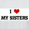 thumbnail image 3 of CafePress - I Love MY SISTERS Ash Grey T Shirt - Men's Classic Graphic T-Shirt, 3 of 4