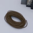 thumbnail image 5 of KAKOWELY 1 Pack 25m Polyester Elastic Braided Thread Tube Cords Yarn Tube Mesh Bands Woven Rope FIY Hand Made Headdress Bracelet Crafts Making (Random Color),984.25X"X0.31"X0.31", 5 of 5