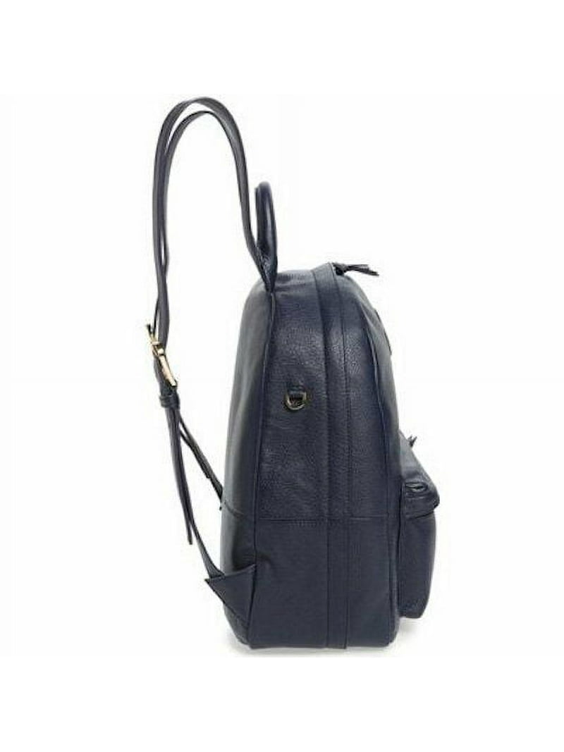 NEW TORY BURCH (40850) ZIP AROUND TORY NAVY BLUE PEBBLED NEW TORY BURCH (40850) ZIP AROUND TORY NAVY BLUE PEBBLED