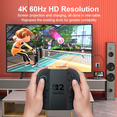 thumbnail image 3 of Switch 2 Portable Dock, 6.5ft 4K/60 Hz USB-C to HDMI TV Adapter for Switch 2/Switch OLED/Switch(Black), 3 of 5