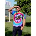 thumbnail image 2 of South Africa Tourism Map. Tie Dye Spiral Men -Image by Shutterstock, Male XX-Large, 2 of 4