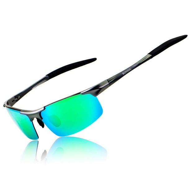 Gafas de sol RONSOU Al-Mg polarizadas irrompibles para hombres