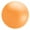 Orange, variant on 5 foot Cloudbuster White Qualatex Latex Balloons (1 Pack) - Party Supplies Decorations