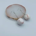 thumbnail image 3 of Mall of Style - Baseball Jewelry for Women - Baseball Earrings - Baseball Players Stuff (Ball), 3 of 10