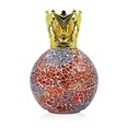 thumbnail image 1 of Aroma Diffuser Fragrance Essential Oils Lamp Mosaic Glass 390ml Large Capacity Essential Large Capacity Handmade Tealight Home Table Ornament Agate/Gold Opening, 1 of 7