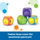 thumbnail image 4 of Juego de 4 recursos de aprendizaje con cubos de emojis de espuma para niños a partir de 3 años, 4 of 6