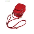 thumbnail image 5 of BadPiggies Small Crossbody Cell Phone Pouch Purse for Women, Waterproof Nylon Mini Messenger Shoulder Bag Adjustable Straps Wristlet Wallet Bag Coin Purse for Most Cellphones (Red), 5 of 10