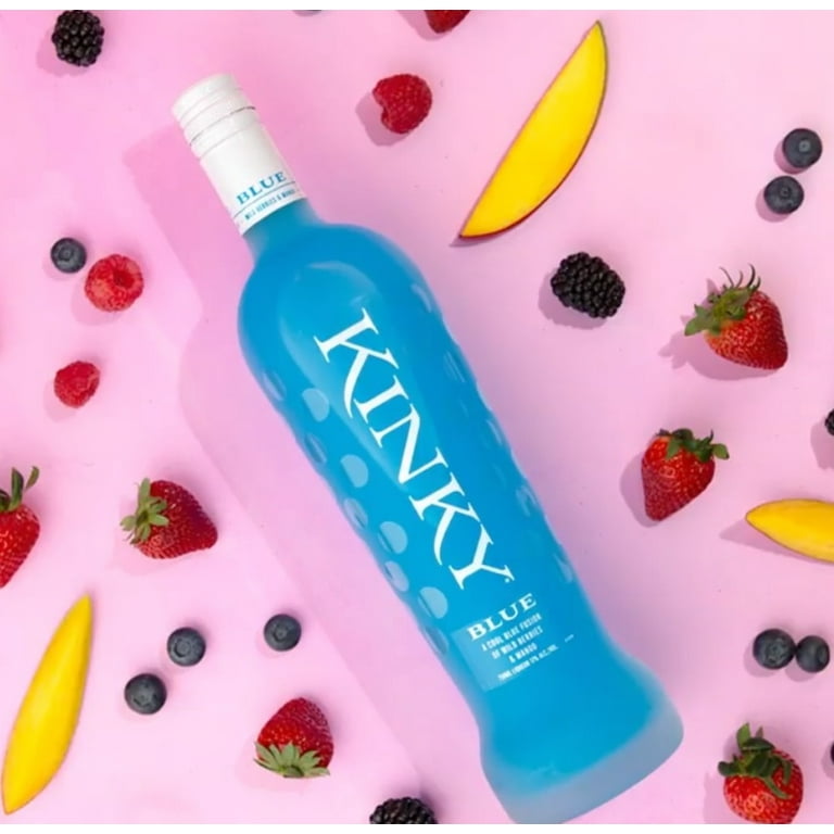 Kinky Liqueurs Blue, Vodka, 750ml Glass Bottle, 17% ABV
