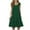 Olive Green, variant on Casual Dresses for Women, Womens Fashion Holiday Summer Solid Color Sleeveless Party Beach Dress(Wine,XXXXXL)