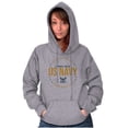thumbnail image 3 of US Navy Logo Anchors Aweigh Est 1775 Unisex Plus Size Hoodie Brisco Brands 3X, 3 of 5