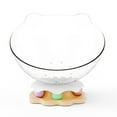 thumbnail image 3 of FINE MAKER Space Capsule Cat Bed - with trackball, all-season acrylic space capsule cat bed, transparent indoor pet house suitable for small pets, 3 of 5
