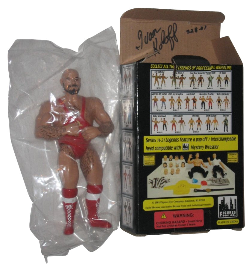 WWE Legends of Professional Wrestling (2001) Ivan Koloff Action Figure