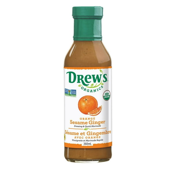 Vinaigrette orange et sésame de Drew's 360 ml