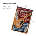 thumbnail image 2 of Lantern Press 1000 Piece Jigsaw Puzzle, Nashville, Tennessee, Acoustic Guitar Music Shop, 2 of 5
