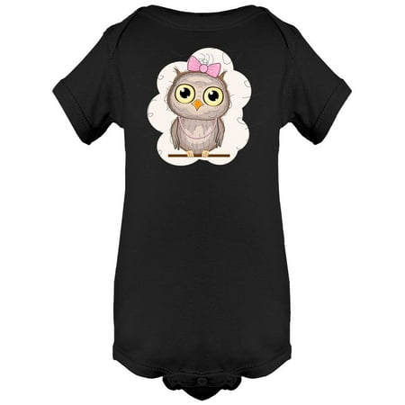 

Owl With A Bow Bodysuit Infant -Image by Shutterstock 18 Months