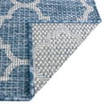 thumbnail image 7 of Unique Loom Outdoor Trellis Collection Area Rug (7' 10" Octagon Navy Blue/Ivory), 7 of 7