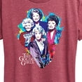 thumbnail image 3 of Golden Girls - Paint Splatter Group - Women's Short Sleeve Graphic T-Shirt, 3 of 5