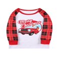 thumbnail image 3 of Pyjama de Noël pour la Famille Pjs de Noël Correspondant Ensembles à Carreaux Rouges Christma Pyjama Famille de Vacances de Noël Ensemble de Vêtements de Nuit, 3 of 6