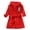 Red, variant on WhouRiu Infant Boy Girl Outfits Flannel Warm Long Sleeve Hooded Homewear Cozy Soft Loose Sleepwear Winter Bathrobes Pink,Sized 18-24 M