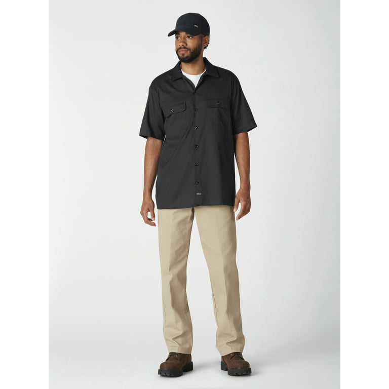 Men's Custom Short Sleeve Industrial Work Shirt