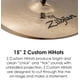 thumbnail image 3 of Hi-Hats Zildjian Z Custom 15, 3 of 8