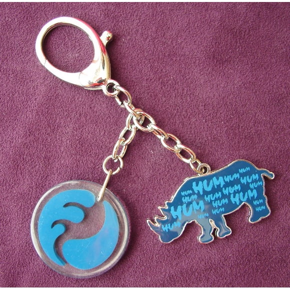 Blue Rhino Amulet
