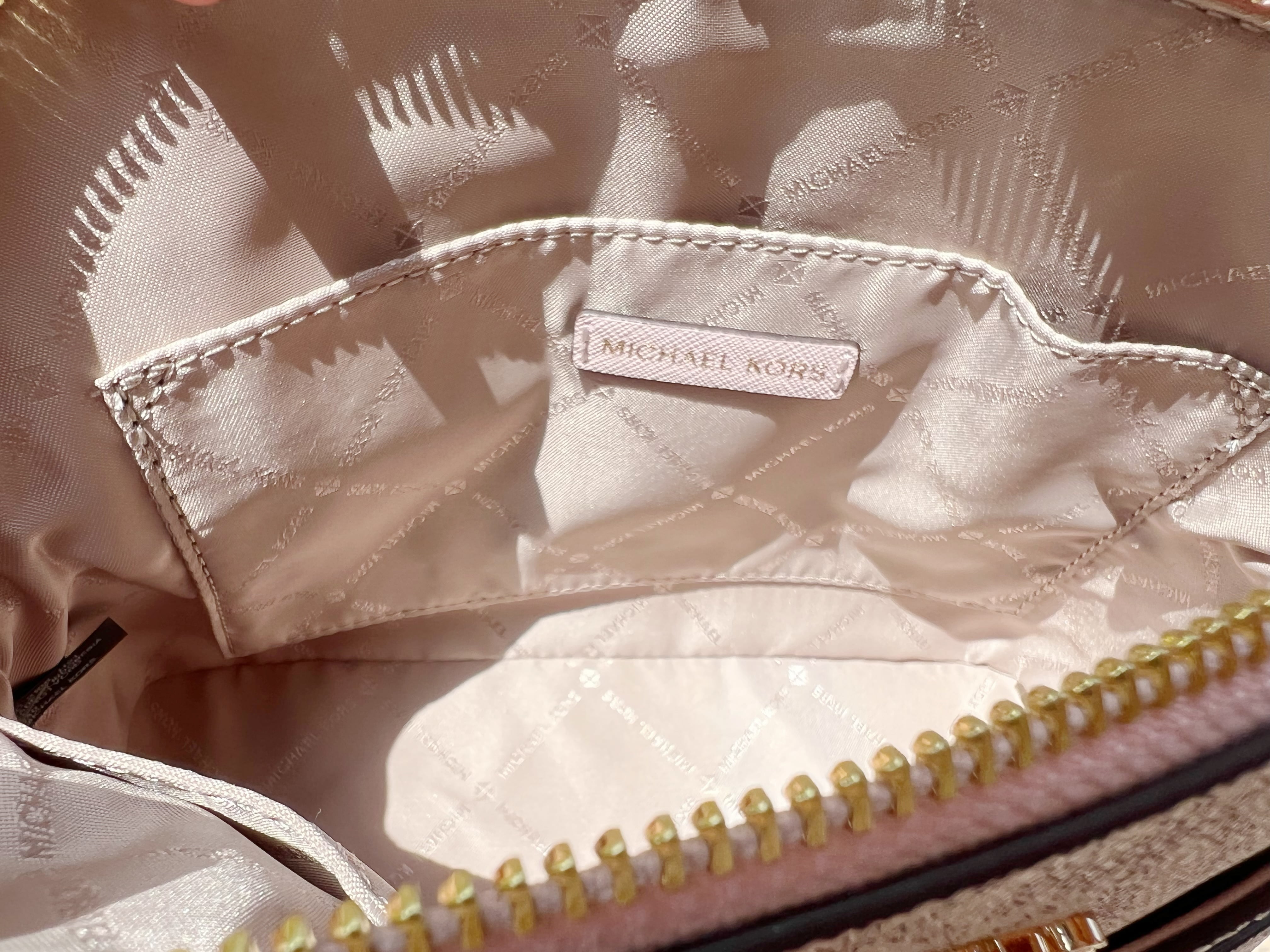 Michael Kors Women Crossbody Bag Purse Messenger Handbag Tote Shoulder Vanilla
