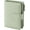 Green, variant on Small Wallets for Women Leather RFID Blocking Bifold Zipper Pocket Wallet Card Case Purse with ID Window