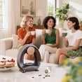 thumbnail image 5 of 3-in-1 Single Serve Coffee Maker for K Cup, Ground and Tea Leaves, Mini K Cup Coffee Brewer with One Button Operation, 1400W 20s Fast Heating, for Small Spaces (), 5 of 8