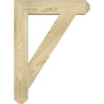 thumbnail image 3 of Ekena Millwork 4"W x 22"D x 30"H Traditional Craftsman Rough Sawn Bracket, Douglas Fir, 3 of 13