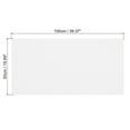 thumbnail image 2 of Unique Bargains Xuan Paper, Rice Paper without Grid, Half Raw Ripe Xuan, 20'x39', White, 100Pack, 2 of 6