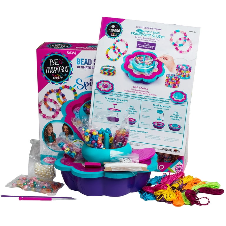 Whimsy and Mommy unbox a Friendship Bracelet Making Kit! 
