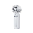 thumbnail image 2 of AuroraX White Portable Fan for Travel with Mister Handheld Fan Rechargeable with Water Mist Foldable Adjustable Speeds Turbo Ice Cooling Fans for Wedding Guests, 2 of 5