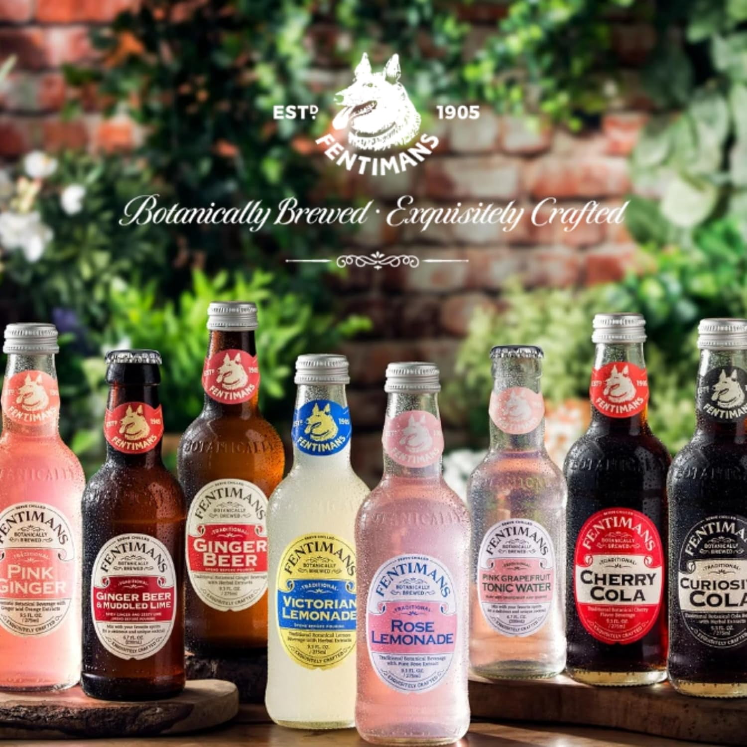 Fentimans Sparkling Victorian Lemonade - Lemon Sparkling Water, Craft Soda - 9.3 Fl Oz (Pack of 12)