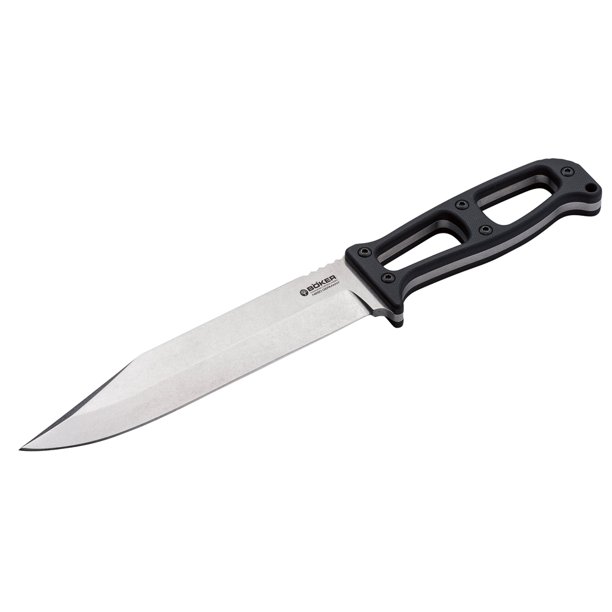 BOKER GERMAN EXPEDITION FIELD KNIFE 6.5" N690 SKINNING BLADE AND