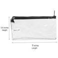 thumbnail image 4 of DALIX Clear Pouch Travel Case With Zipper Makeup Cosmetic Bag Bundle 48 PACK, 4 of 6