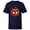 Navy, variant on Marvel Spider-Man Halloween Spooky Pumpkin Jack-o’-Lantern - Short Sleeve T-Shirt for Kids - Customized-Navy