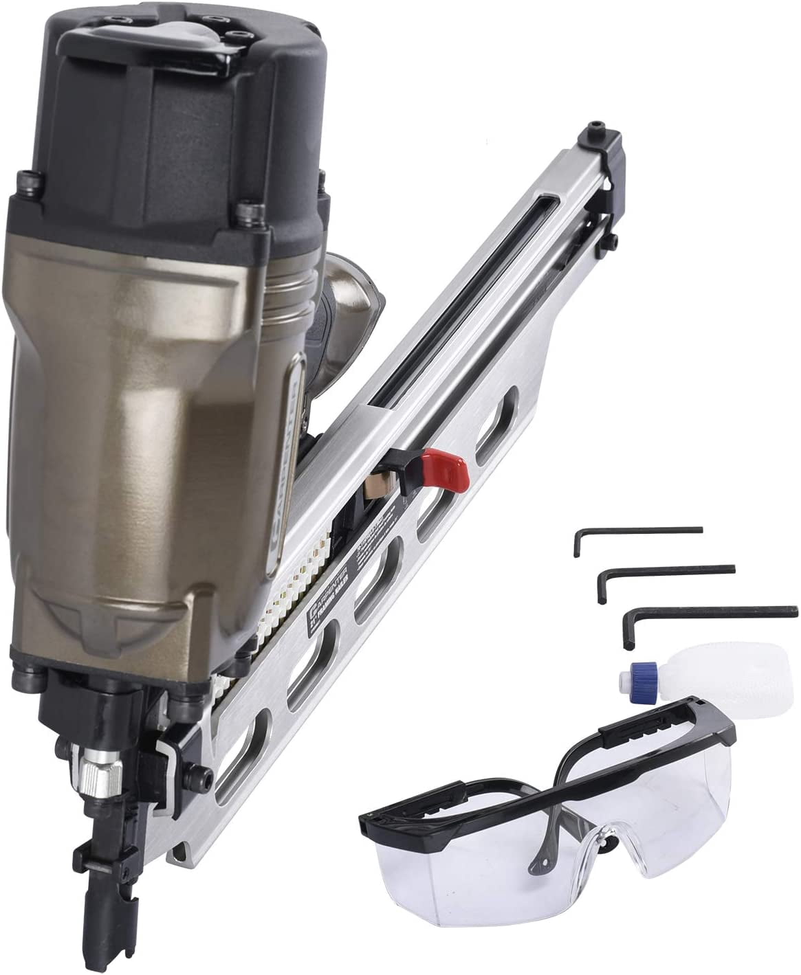 Carpenter Air Tools CFRN9021-B 21° Full Round Head Pneumatic Framing Nailer.
