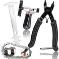 thumbnail image 1 of Comprobador de indicador de desgaste de cadena, kit de reparación de cadena de bicicleta para una compatibilidad versátil con cadenas de bicicleta, mango antideslizante para un agarre firme, 1 of 6