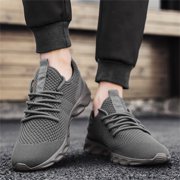 Damyuan Fashion Sneakers Mens Running Shoes Casual Slip on Walking Shoes Athletic Sport Lightweight Breathable Mesh Comfortable Sole