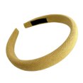 thumbnail image 1 of Hair Hoop Candy Color High Elasticity Soft Sponge Headband No Pressure Corduroy Texture Thickened Design Face Wrap Hair Organizer, 1 of 8