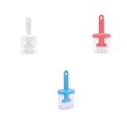thumbnail image 3 of Brosse Barbecue Brosse en Nylon Outil d'Application Réutilisable avec Poignée en Plastique, 3 of 9