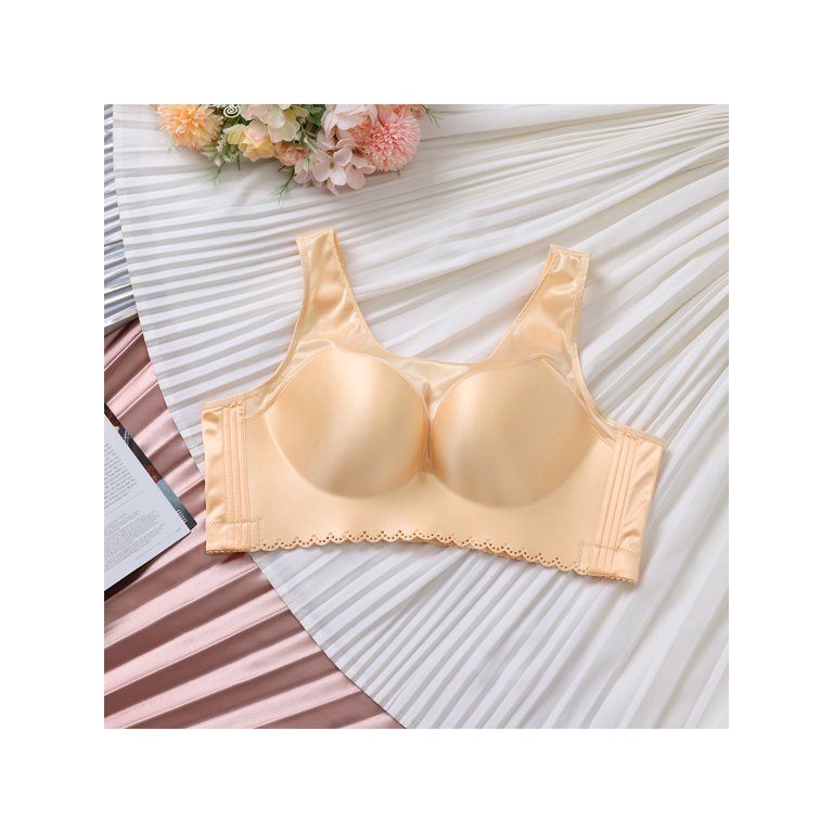 Women's Plus Size Bras Tube Seamless Original Wirefree Support Bra